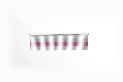 UTSUMI  4.5  Wide  Pink Line Comb